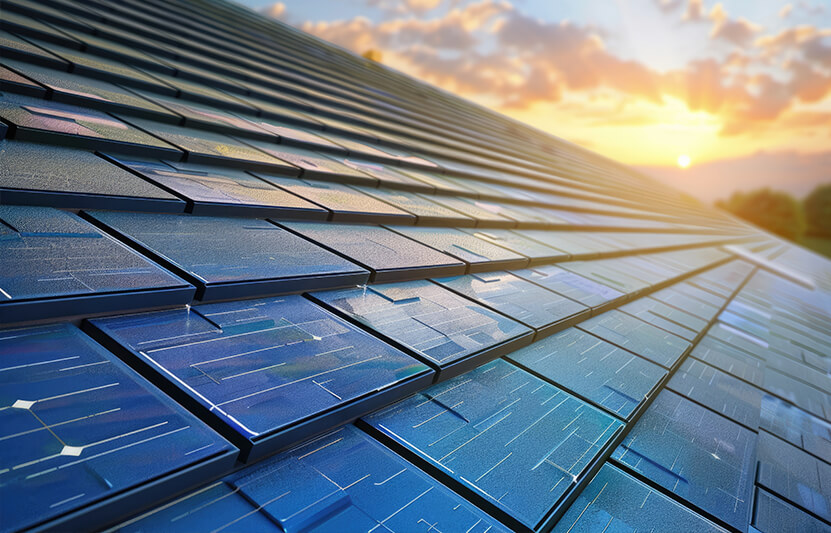 Making solar panels attractive