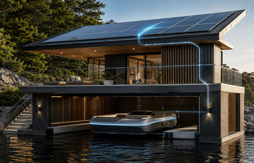 How to Design a Solar-Ready Boathouse from the Start