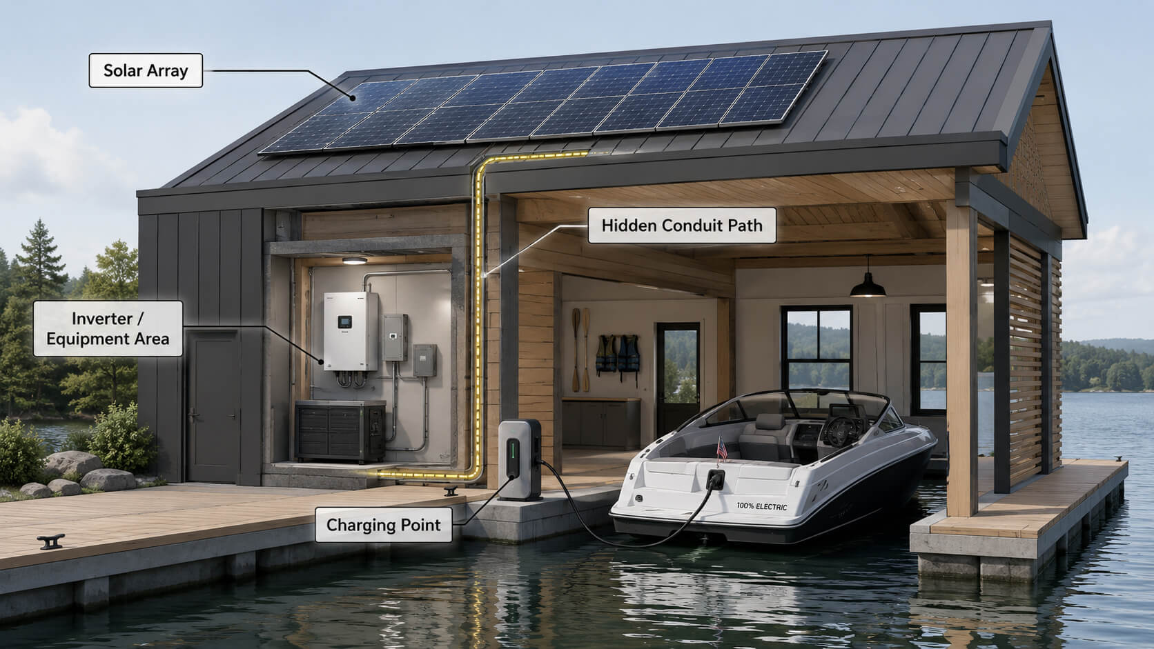 Plan the Electrical Path Before Construction Is Finished